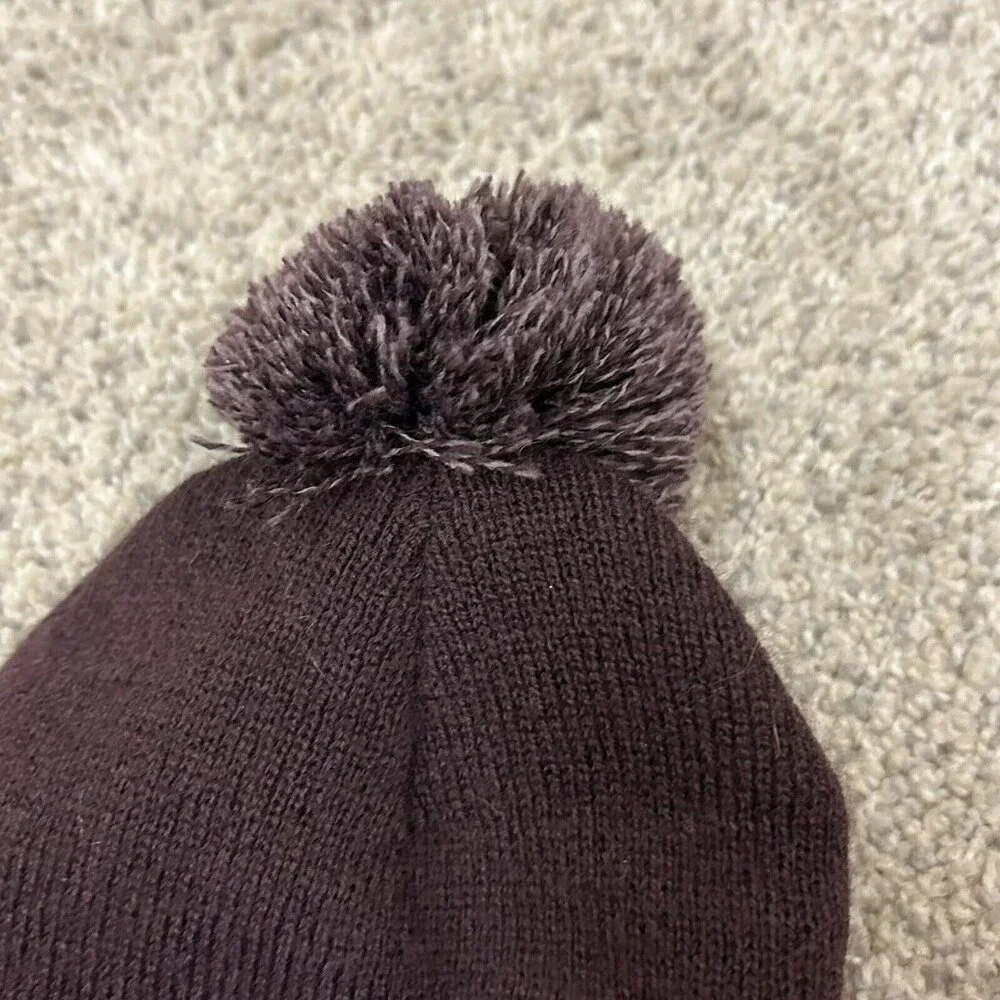 Carhartt Knit Winter Hat‎ Puffball Beanie Purple Kid's Youth Size